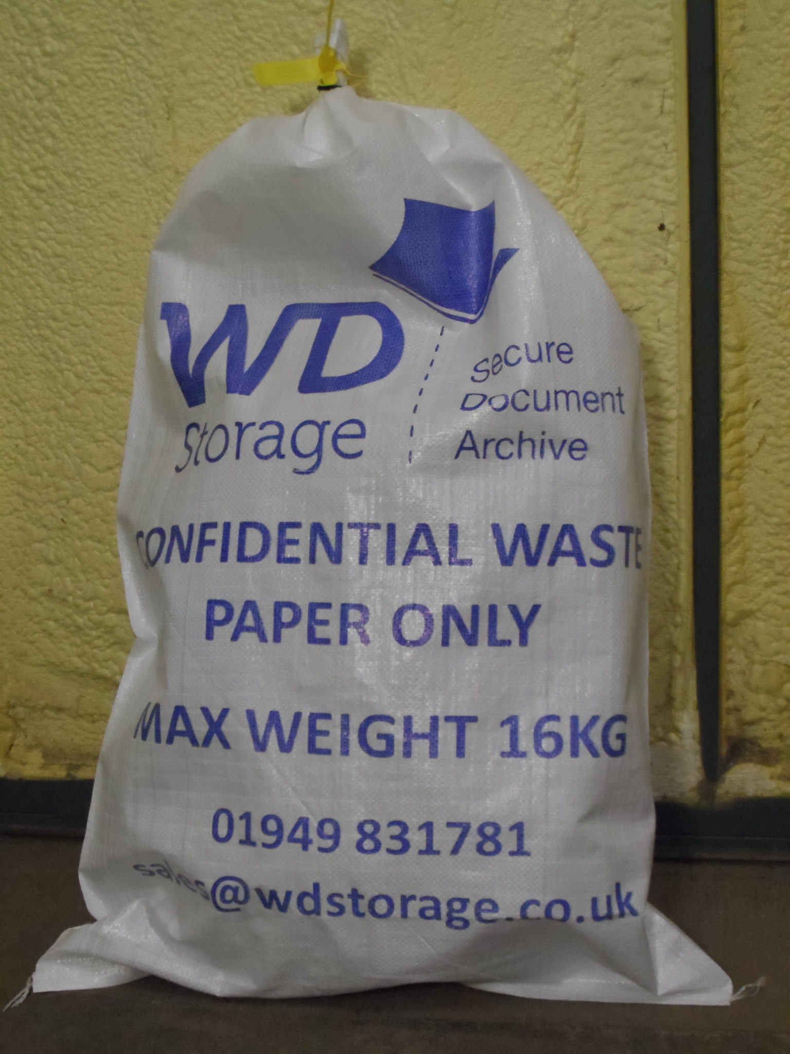 Confidential Waste Bags Document Destruction Sacks For Secure Disposal